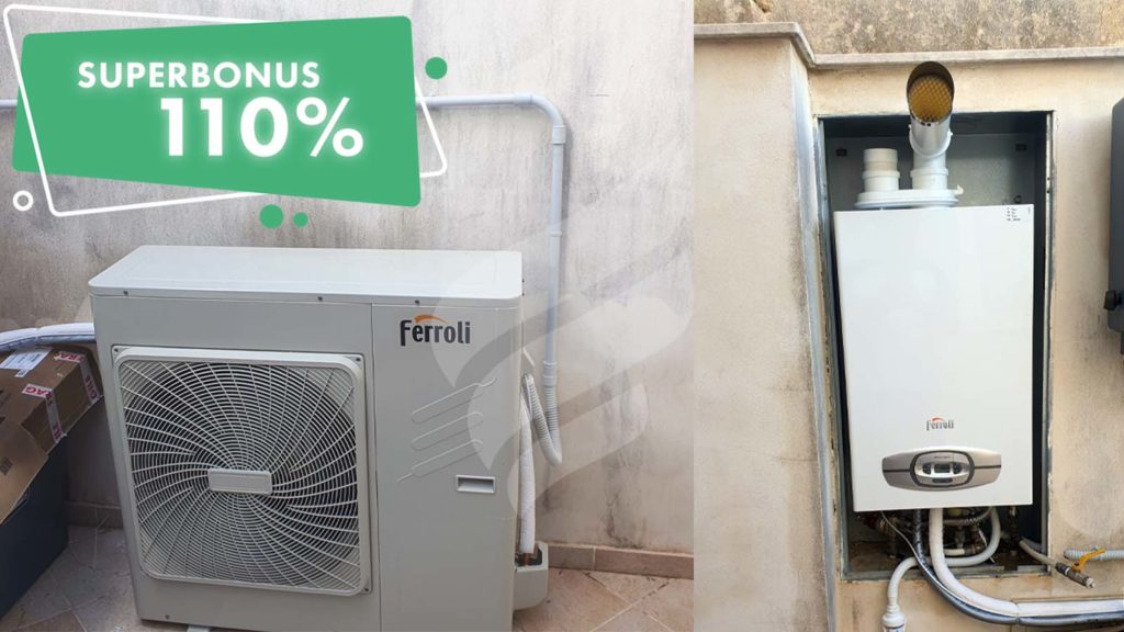 Pompa di calore Canicattini Bagni